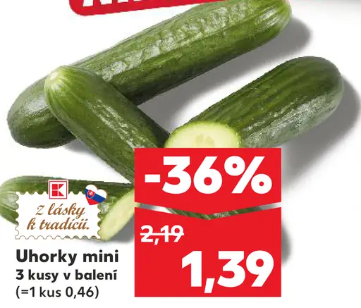 Uhorky mini