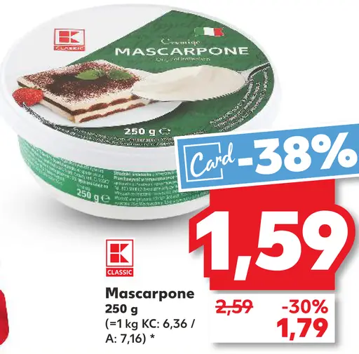 K-Classic Mascarpone