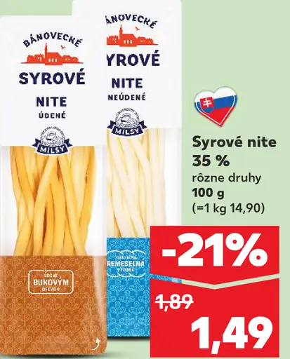 K-Classic Syrové nite