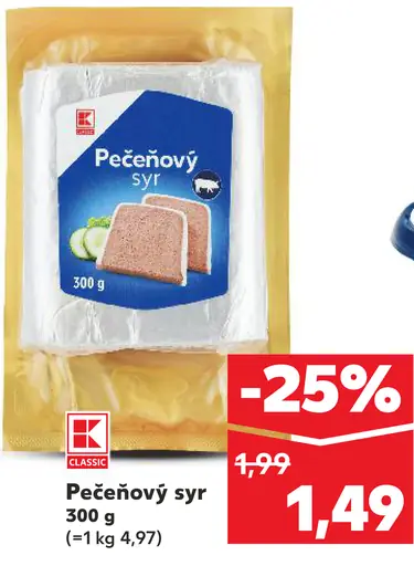 K-Classic Pečeňový syr