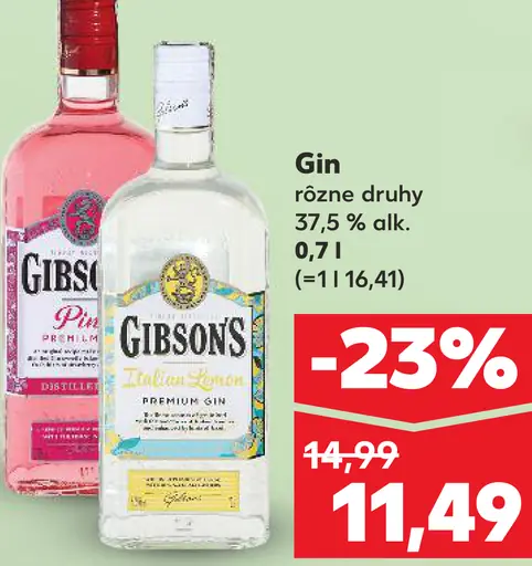 Gibson's Gin