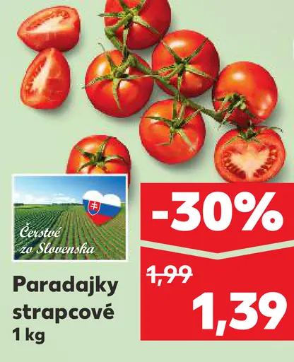 Česká chuť Paradajky strapcové