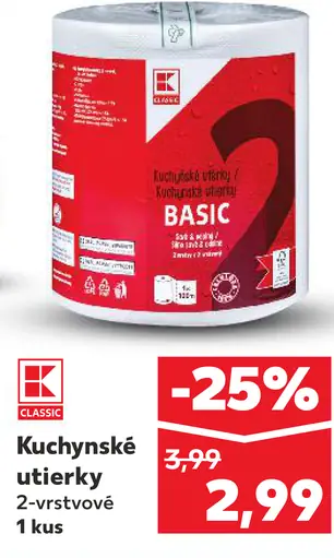 K-Classic Kuchynské utierky