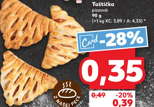 Taštička pizzová