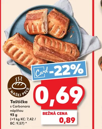 Taštička s Carbonara náplňou
