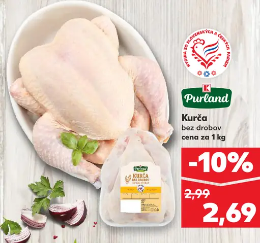 Purland Kurča bez drobov