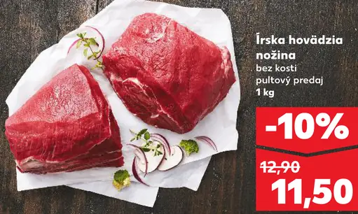 Írska hovädzia nožina bez kosti