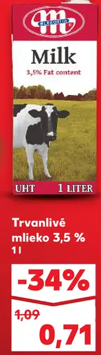 Milko mlieko 3,5%