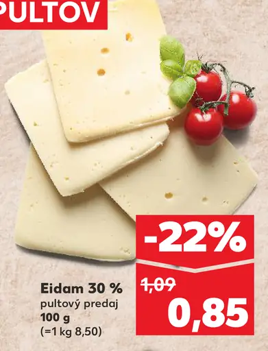 Eidam 30 %