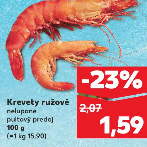 Krevety ružové