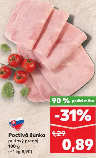 Poctivá šunka