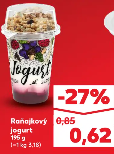 K-Classic Raňajkový jogurt