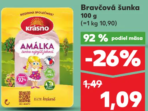 Královská Bravčová šunka