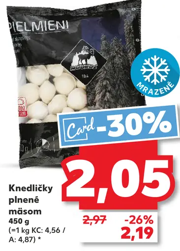 K-Classic Knedličky plnené mäsom