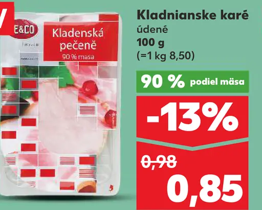 K-Classic Kladnianske karé údené