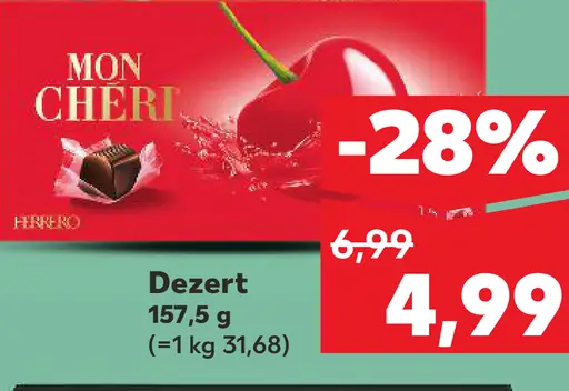 Bonboniéra Mon Chéri Dezert