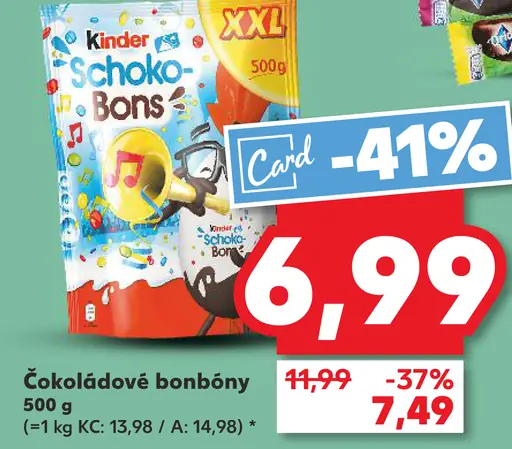 Kinder Schoko-Bons čokoládové bonbóny