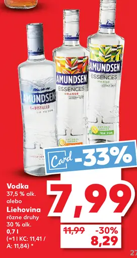 Amundsen vodka alebo liehovina