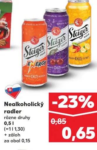 Steiger plechovka