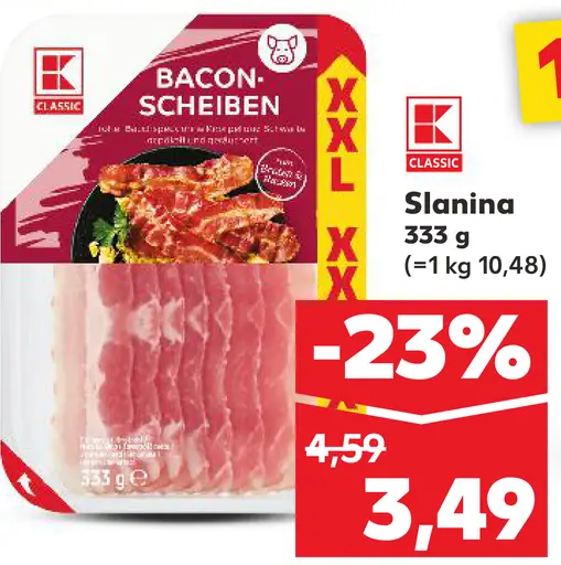 K-Classic Bacon Scheiben