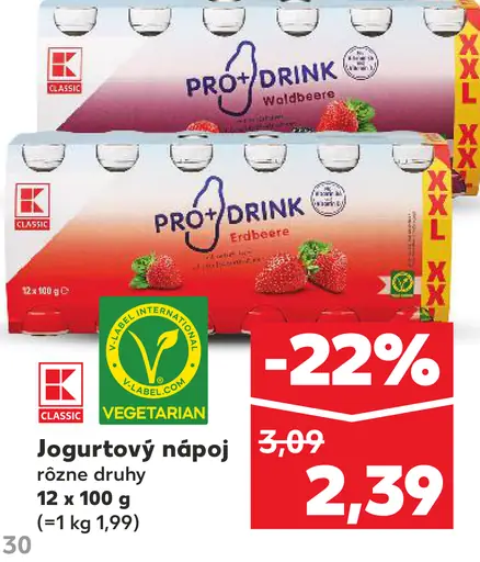 K-Classic Jogurtový nápoj