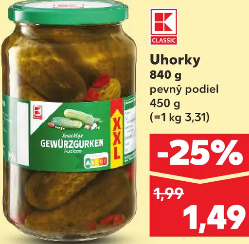 K-Classic Uhorky