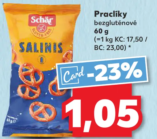 Schar Salinis praclíky bezlepkové