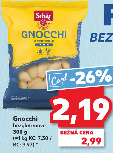 Schär Gnocchi bezlepkové
