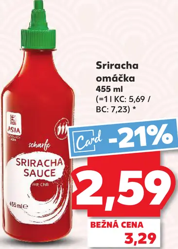 Asia Sriracha omáčka
