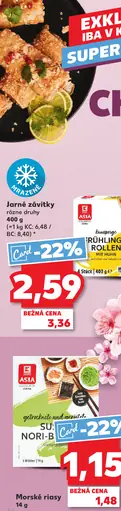 Asia Jarné závitky