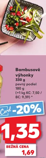 ASIA Bambusové výhonky