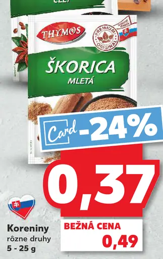 Thymos Perníkové korenie