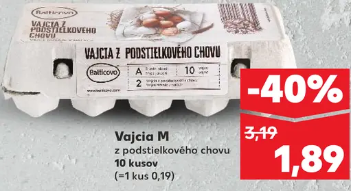 K Classic Vajíčka M