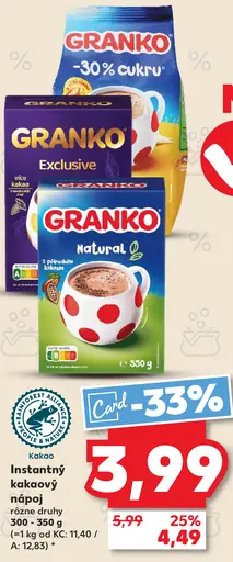 Granko instantný kakaový nápoj