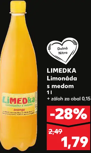 LIMEDKA Limonáda s medom