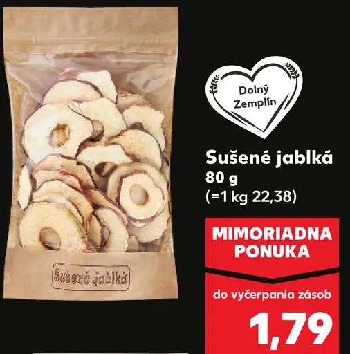 Sušené jablká