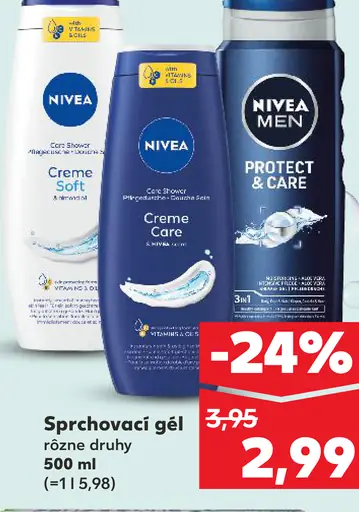 Nivea sprchovací gél