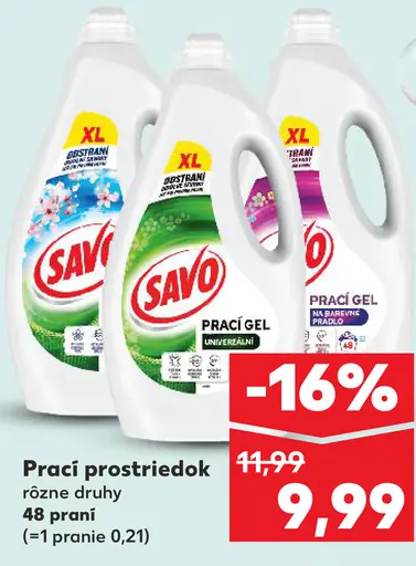 Savo prací prostriedok