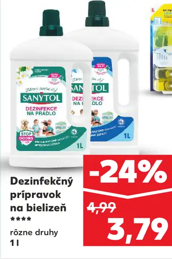 SANYTOL Dezinfekčný prípravok na bielizeň