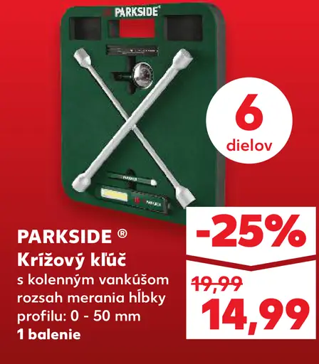 PARKSIDE Krížový kľúč