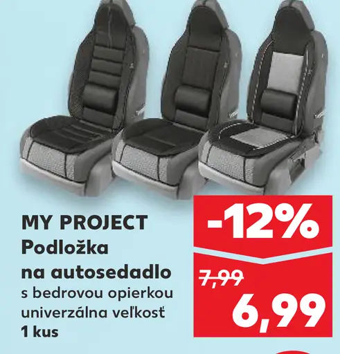 MY PROJECT Podložka na autosedalo