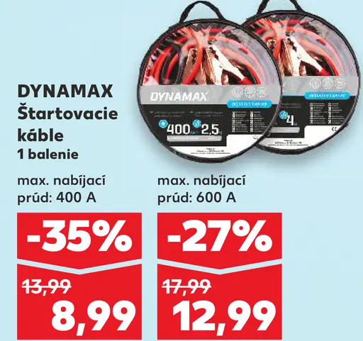 Dynamax Štartovacie káble