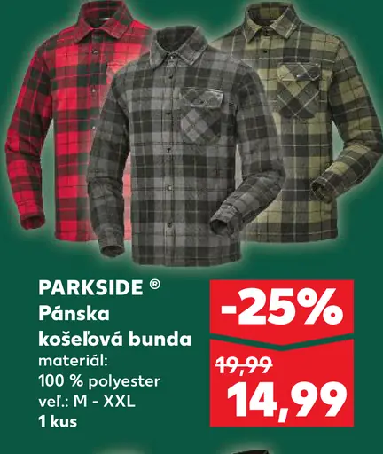 PARKSIDE Pánska košeľová bunda