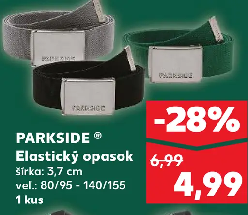 Parkside Elastický opasok