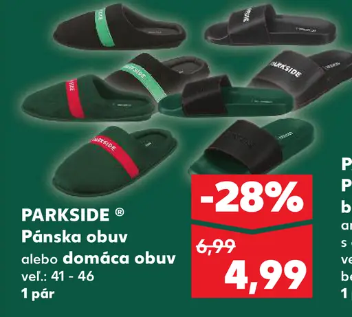 PARKSIDE Pánska obuv alebo domáca obuv