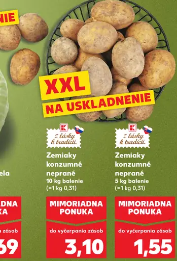 Zemiaky konzumné nepravé