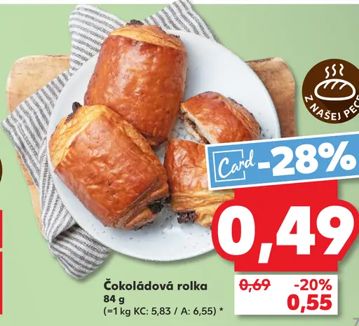 Čokoládová rolka