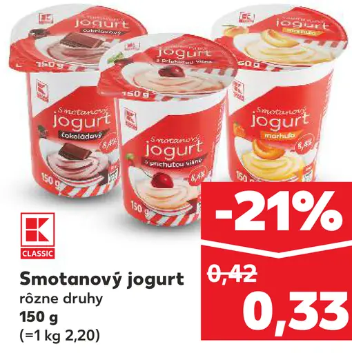 Classic Smotanový jogurt