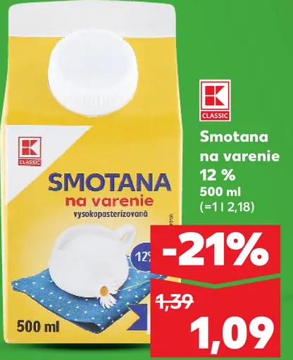 Classic Smotana na varenie