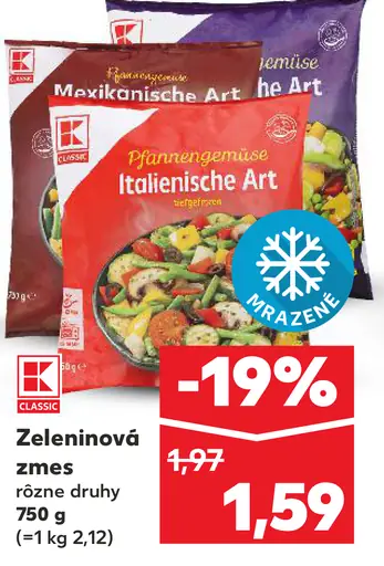 K-Classic Zeleninová zmes